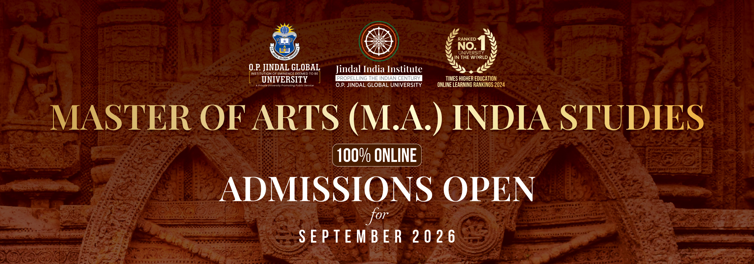 Master of Arts (M.A.) in India Studies Banner (2560x896 px)